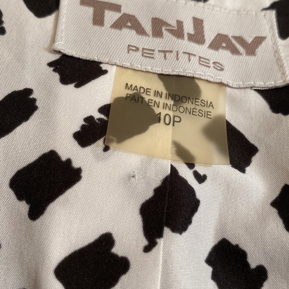 Tanjay - shiny crinkle jacket. Size 10p - Picture 9 of 9